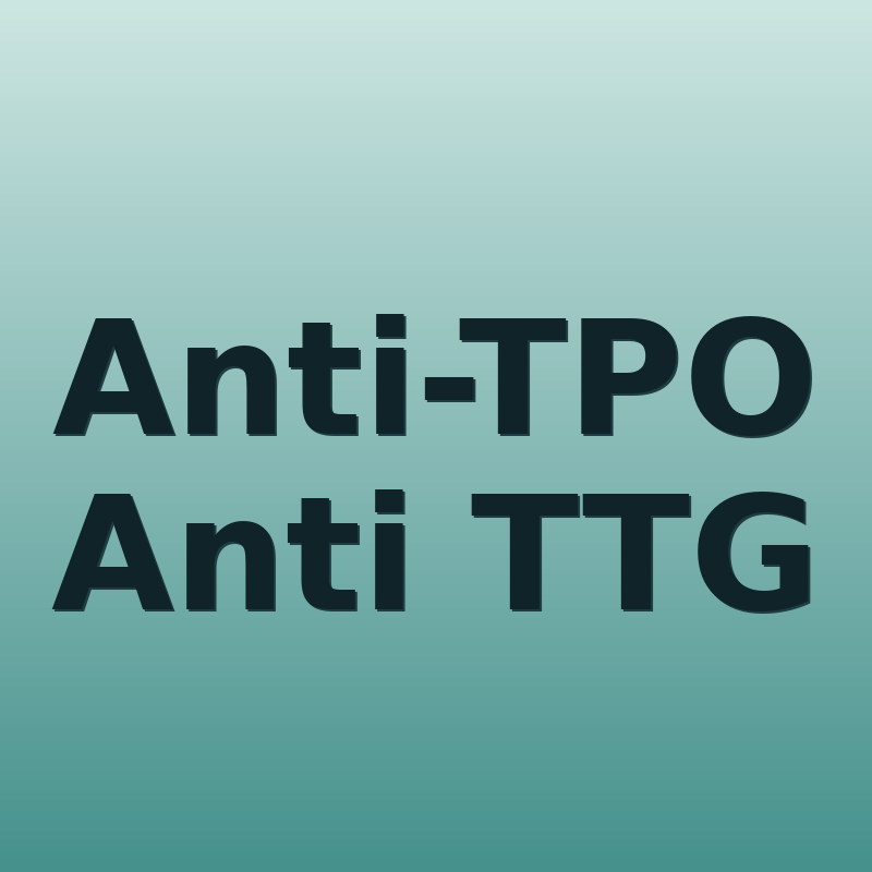 Anti-TPO + Anti TTG