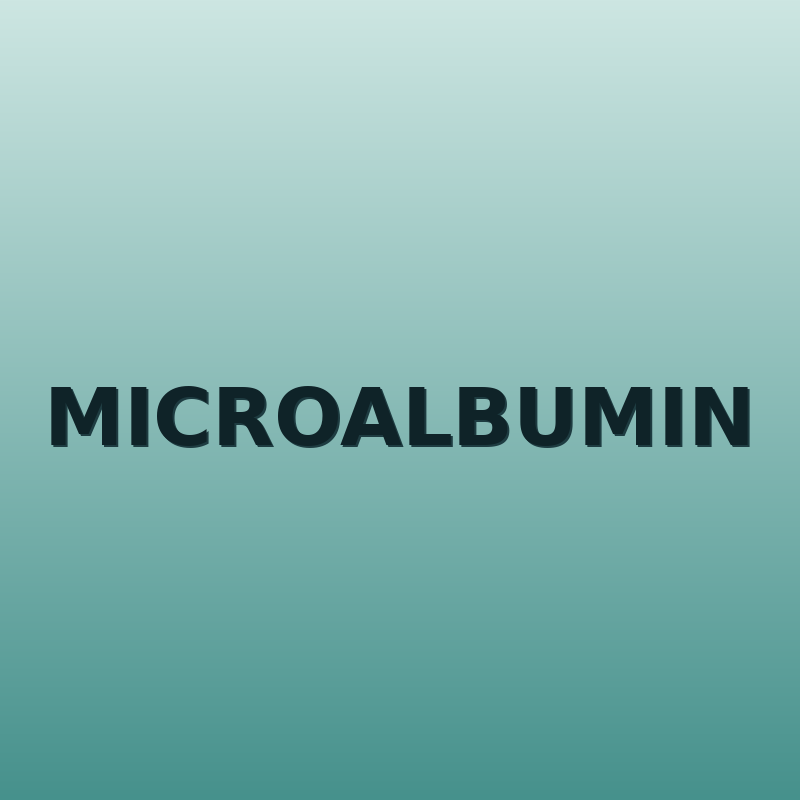 Microalbumin